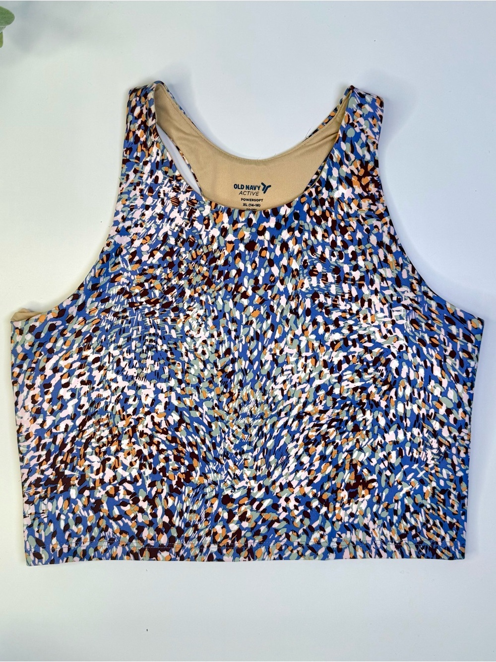 Old Navy Active Powersoft Longline Sports Bra Girls Size XL (14/16) Multicolor
